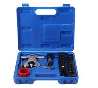 Cozyel Kit Svasatore 45° Con Cartellatrice per Condizionamento, tubi SAE 1/4-3/4 e Metrici 6-19mm, per Rame/Alluminio, Cartellatrice Tubi Rame, Ideale per Idraulica, Auto e HVAC