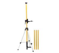 Cozyel Treppiede Per Livella Laser Professionale In Metallo, Altezza Regolabile 48-84 cm Con Scala Graduata, Filettatura Universale 1/4" E 5/8" Ideale Per Costruzione, Ristrutturazione E Installazione