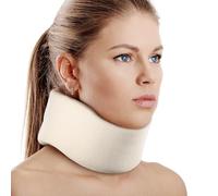 Cozyhealth Supporto cervicale in morbida schiuma, collo universale, supporto cervicale regolabile per dormire, allevia il dolore al collo e la pressione della colonna vertebrale (bianco, collo