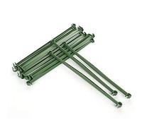 Cozyhoma - 36 bracci per gabbia per pomodori, connettori a traliccio espandibili da 16 mm di diametro, per paletti per piante con diametro di 16 mm, connettori per tralicci di pomodoro regolabili