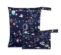 COZYhome - Borsa per pannolini per Galaxy Universe Planet, impermeabile, lavabile, con tasca per viaggi, campeggio, spiaggia