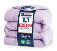 CozyLux Piumino Letto Singolo 155x220 cm per 4 Stagioni, Piumone in Microfibra 300 g/m², Trapunta Invernale 155 x 220, Morbido, Caldo e Traspirante, Lavabile in Lavatrice, 220x155, Lavanda
