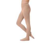 CozyWow Collant da bambina 60 denari semi-coprenti balletto collant in microfibra da danza con piede, Colore naturale., 4-6 Jahre