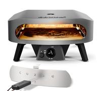 cozze® 17" Forno Pizza CLASSIC | Gas 30 mbar | Grande pietra in cordierite inclusa | Doppia camera in acciaio inox | Accensione automatica | Termometro integrato | Cottura veloce 2 min