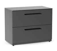 cozze® cucina da esterno Modulo con Cassetti - Piano HPL 15 mm Resistente a UV e intemperie, Acciaio zincato Verniciato a Polvere, Nero Opaco, Piedini Regolabili, 90 x 110 x 60 cm