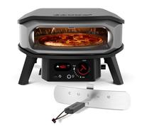 Cozze® | Forno per Pizza 13" PREMIUM ROTATE | Gas 30mbar | Pietra Cordierite Inclusa | Accensione Automatica | Termometro Integrato | Design Compatto
