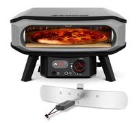 Cozze® | Forno per Pizza 17" PREMIUM ROTATE | Gas 30mbar | Pietra Cordierite Inclusa | Accensione Automatica | Termometro Integrato | Grande Capacità