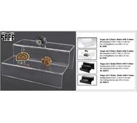 Gioielli Präsentations-treppen Acrilico 2 Livelli B300xT230xH125mm Safe 5266