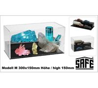 Cozze Stufen-Vitrinen Acryl-Vitrinen 300x150 MM H 150mm Safe 4795 Midi