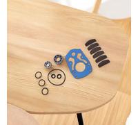 CP 734H Kit di revisione per chiodatrici pneumatiche e graffette - Kit di messa a punto con componenti metallici, parti di ricambio CA147716, compatibile con CP