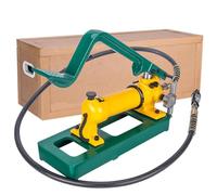 CP-800 Pompa manuale idraulica a due stadi da 10.000 PSI con pedale - Pompa di potenza manuale portatile per martinetti, cilindri e utensili idraulici