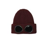 CP COMPANY Berretto - Cappello GOOGLES rosso scuro