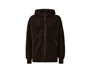 CP COMPANY Felpa con zip nero | XXL