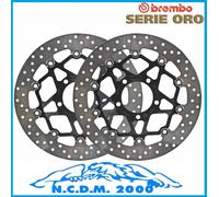 CP DISCHI FRENO BREMBO FLOTTANTI ANTERIORI TRIUMPH 2300 ROCKET III CLASSIC 2006