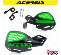 CP. PARAMANI CROSS ACERBIS MX UNIKO VENTED UNIVERSALI NERO VERDE + KIT MONTAGGIO