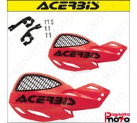 CP. PARAMANI CROSS ACERBIS MX UNIKO VENTED UNIVERSALI ROSSO NERO + KIT MONTAGGIO