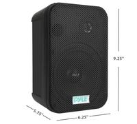 CP PYLE PDWR40B casse impermeabili waterproof 200 watt rms piscina barca hotel