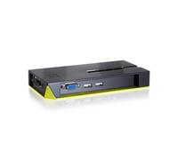 CP Technologies LevelOne USB KVM Switch 4-Port Black Edition
