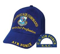 CP00413 Trade Winds Cappello Strapback Blu US Air Force SAC
