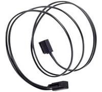 SilverStone SST-CP11-500 - Cavo SATA III 6 Gbps ultra sottile, laterial 90° angled, connettori profilo ultra sottile, 50cm