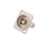 CP30123 Frizione presa BNC, isolato su entrambi i lati 50Ω argento 19x24mm CLIFF