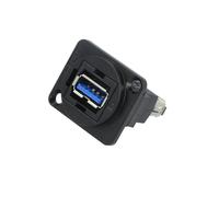 CP30205NMB Accoppiamento USB A-Femmina, Bilaterale FT USB 3.0 Metallo 19x24mm...