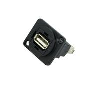 CP30208NMB Accoppiamento USB A-Femmina, Bilaterale FT USB 2.0 Metallo 19x24mm...