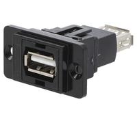 CP30708NMB Accoppiamento USB A-Femmina, su entrambi i lati DUALSLIM USB 2.0 M...