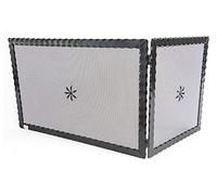 CP39-MARTELLATO- PARASCINTILLE ANG.IN FERRO BATTUTO CM 90 CRUCCOLINI