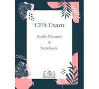CPA Exam: Study Planner & Notebook