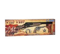 Cpa Toy Set Far West Revolver E Fucile 8 Colpi