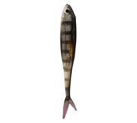 CPAOWEHF Esca da nuoto morbida Forked Tail Fishing Lure Fishing Tackle Accessori Artificiale Nuoto Principiante Amichevole Morbida Esche Flessibile Design Operativo
