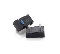 CPAOWEHF Microswitch - Mouse da gioco a 2 pin, 8 m, 5 m, con un milione di clic, colore blu e bianco, per computer con pulsante sinistro e destro