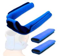 Cpap Pad per il Collo e 2 Cpap Strap Comfort Pads, per le Cinghie del Supporto per Testa Cpap, Comodo Pad per il Collo Cpap, Coperture Cpap, Previene la Compressione Cutanea