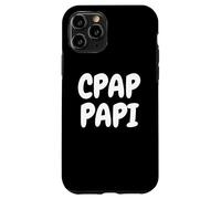 CPAP Papi Funny Sleep Apnea Breathing Machine Design for Men Custodia per iPhone 11 Pro