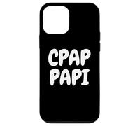 CPAP Papi Funny Sleep Apnea Breathing Machine Design for Men Custodia per iPhone 12 mini