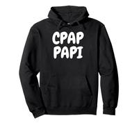 CPAP Papi Funny Sleep Apnea Breathing Machine Design for Men Felpa con Cappuccio