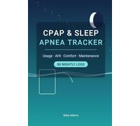 CPAP & Sleep Apnea Tracker: Nightly Usage, AHI, Comfort and Maintenance Log