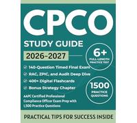 CPCO Study Guide 2026-2027: AAPC Certified Professional Compliance Officer Exam Prep with 1,500 Practice Questions