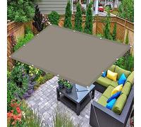 CPCPC Schermo Parasole for Balcone, Vela Parasole Impermeabile 4,5x10 m (14,76x32,81 Piedi), Protezione UV for Cortile, Giardino, attività all'aperto - Tenda da Sole Resistente, Colore Oro