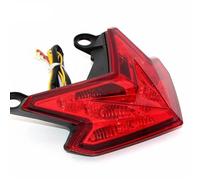 CPDDNGZMKK Fanale Posteriore Per Motocicli Accessori Per Motociclette Fanale Posteriore Integrato Indicatore Di Direzione Per Ninja ZX6R Z800 2013-2016(Red)