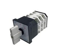 CPDHJMZO Interruttore a camme LW12-16/3 Commutatore rotativo 12 terminali 3 Posizioni On-off-On Fai da Te Doppia Alimentazione for Controllo Motore da 5,5 kW Due carichi