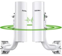 CPE366 Ponte Radio Wifi Esterno Gigabit Con Staffe, Punto a Punto/Multipunto Wif