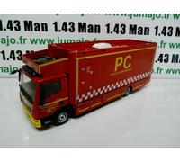 CPF55 Camion 1/43 Hachette IXO Pompiers : MAN TGL 12.250 poste commandement