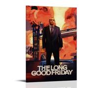CPFSCWZP Poster su tela con motivo "The Long Good Friday", serie TV meravigliosa, decorazione artistica da parete, per camera da letto, 50 x 75 cm, con cornice