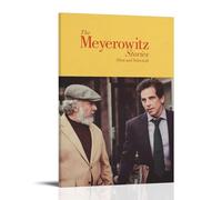 CPFSCWZP Poster su tela con storie di The Meyerowitz, film meravigliosi, serie TV, decorazione artistica da parete, per camera da letto, 40 x 60 cm, con cornice