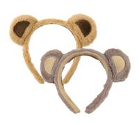 CPJJ Animals Headband, Animal Costume Christmas Cute Animals Ear Xmas Hair Band Party Cosplay Costume Hair Hoop Accessories New Year Headwear for Kids and Adults, 2 pezzo