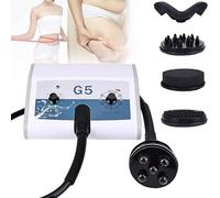 Cplsntaeam Massaggiatore Professionale per la Vita, massaggiatore per Il Corpo, Dispositivo di Vibrazione Portatile per Modellare Il Corpo con 5 Teste per Spa, Macchina bruciagrassi con Vibrazione