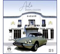 CPMD15004N2 - Biglietto quadrato con busta bianca, formato 15 x 15 cm, motivo: CITROEN DS/Licenza Ufficiale Citroen Auto Passione & Collezioni, con effetto lucido, interno bianco, prodotto in Francia