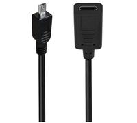 Cpolebev 0. Mini 5P Tipo C Femmina A 8 Pin Mini B di Ricarica Adattatore Convertitore Fotocamera A